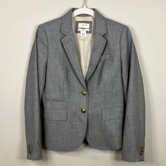 J Crew gray wool Schoolboy blazer - Picture 2 of 8